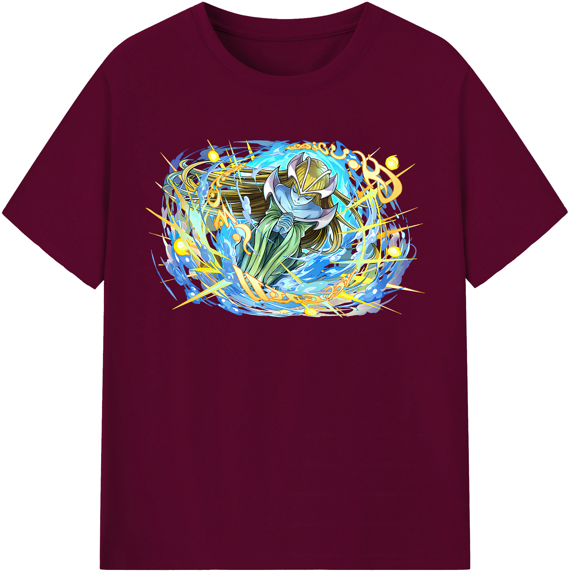 （画像用） 遊☆戯☆王 Yu-Gi-Oh! レディースカジュアルプリントTシャツ（綿100％）